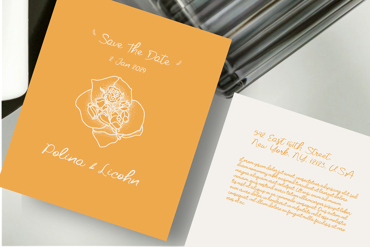 De Golden Script, a Script Font by Muwatta Studio (Photo 3 of 11)