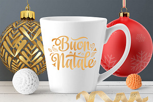 Buon Natale Svg Italian Christmas