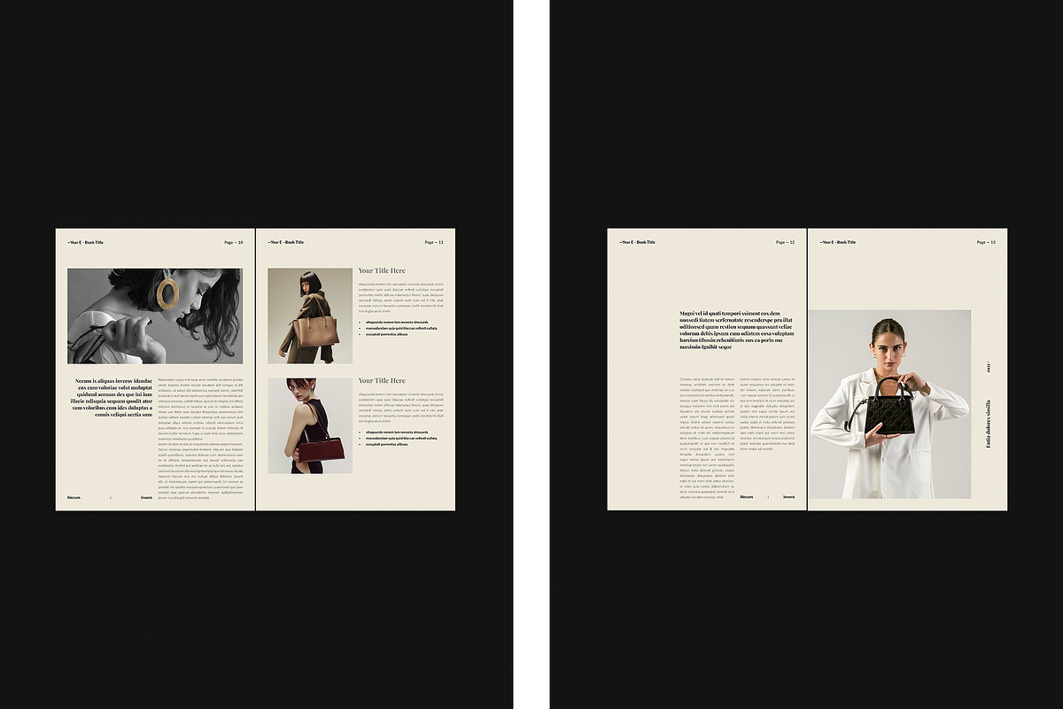 Digital E-Book Design Template, a Magazine Template by TemplateFolio-Shop (Photo 7 of 28)