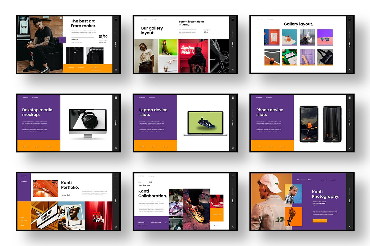 Kanti - Business Google Slide, a Presentation Template by Dens Creative Studio (Photo 4 of 6)