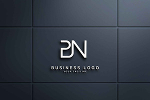 BN,NB, Abstract Logo Design