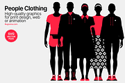 People Clothing - Modern Graphics, an Illustration by illugrama (Thumbnail 1 of 12)