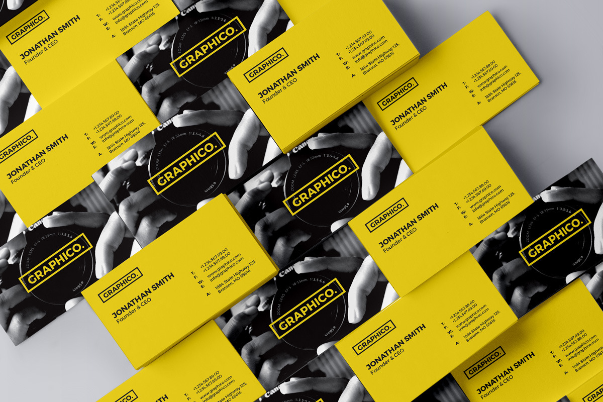 Simple Modern Business Card 43, a Business Card Template by ND Design (Photo 1 of 8)
