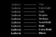 Galleria-An Unique Variable sans, a Sans Serif Font by zamjumps (Thumbnail 2 of 10)