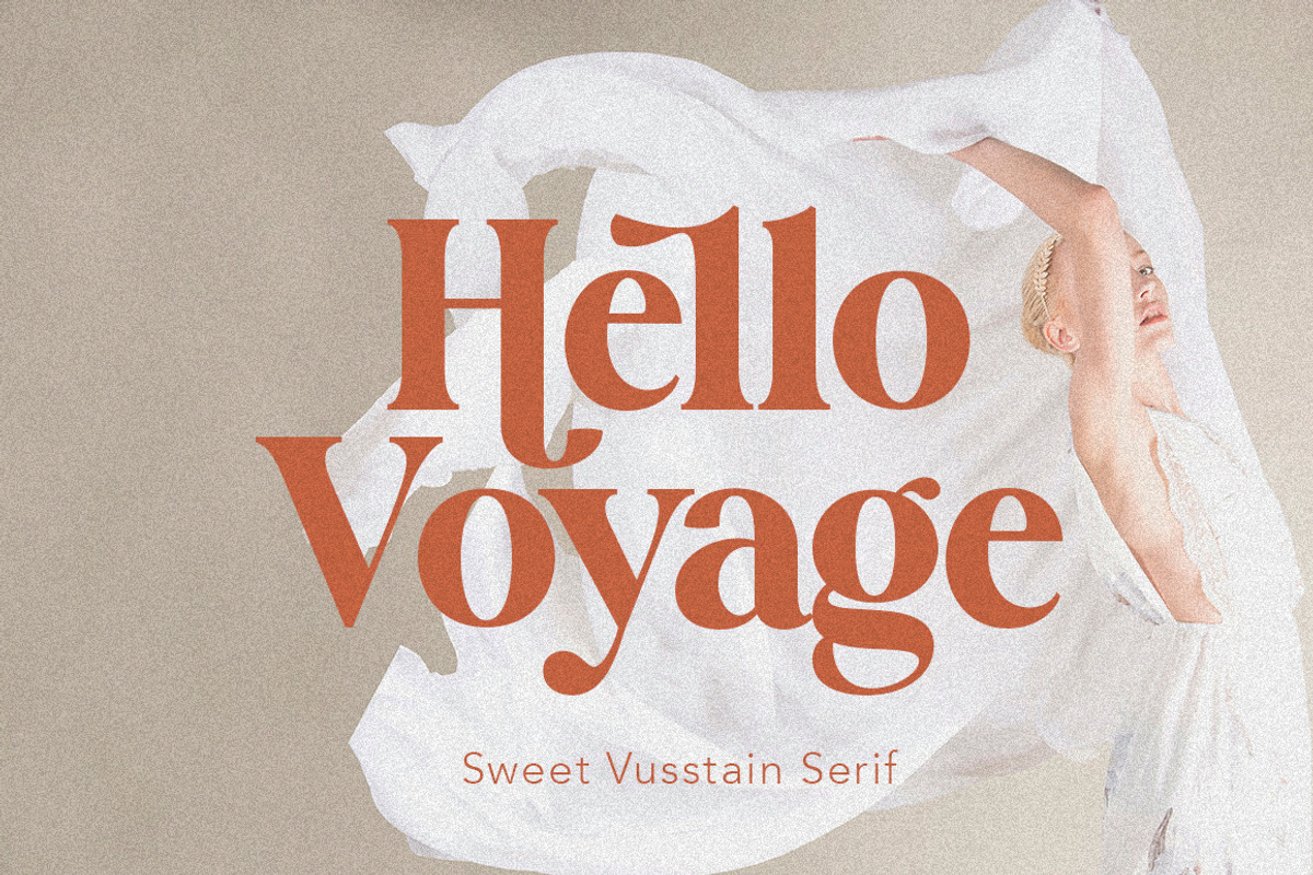 SWEET VUSSTAIN, a Serif Font by Gatype (Photo 2 of 9)