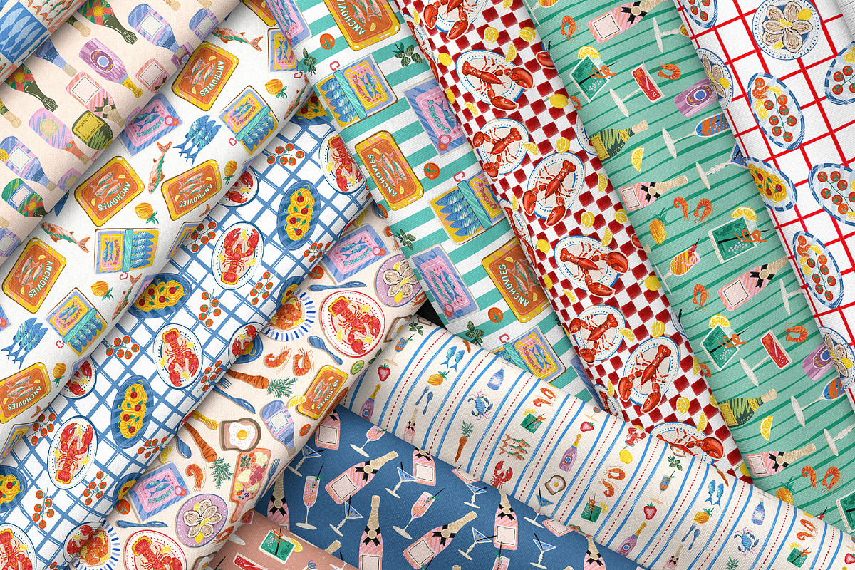 Alfresco Dining  Collection, a Pattern Graphic by MSNTY STUDIOX (Photo 2 of 34)