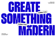 Monigue - Condensed Sans Serif Font, a Sans Serif Font by Zarma Type (Thumbnail 4 of 11)