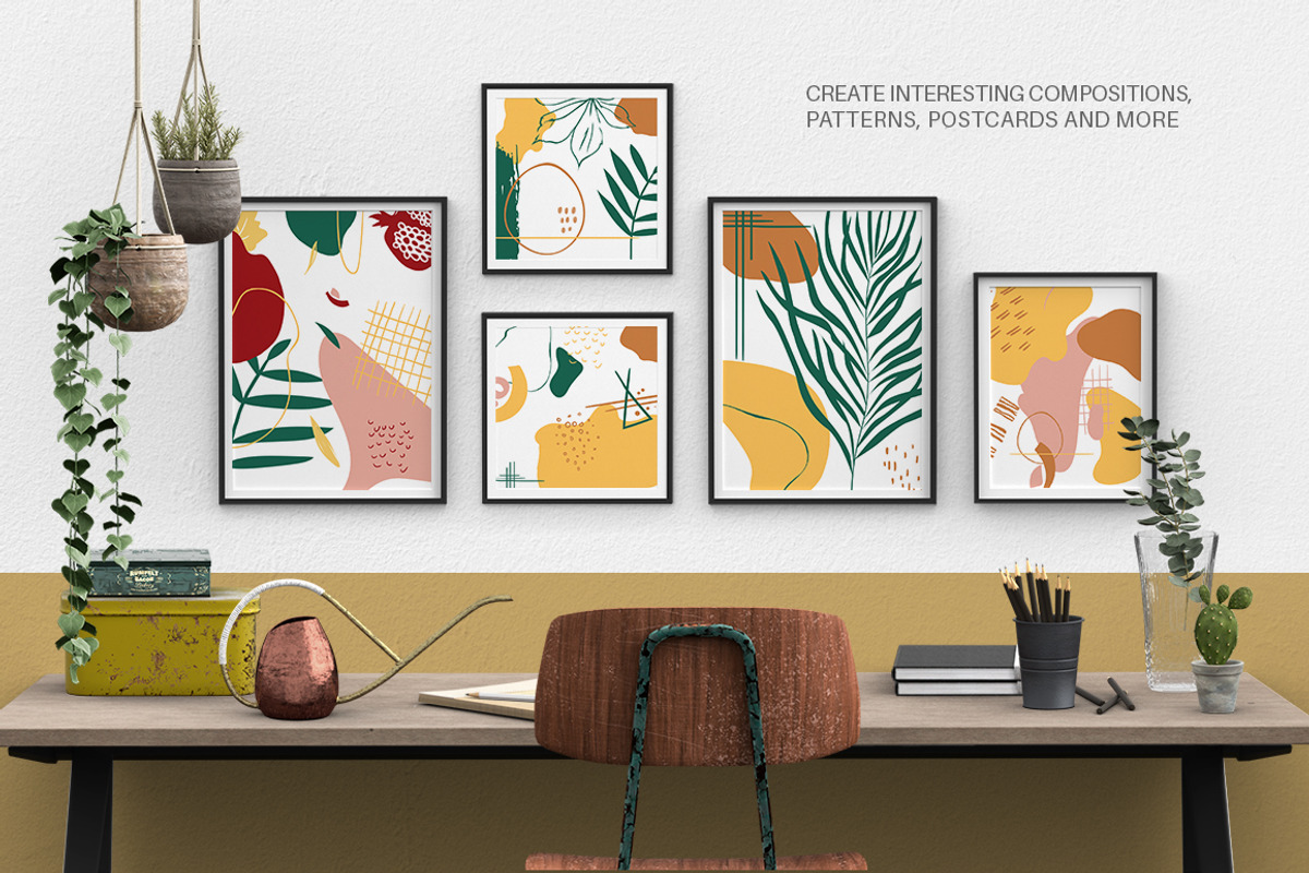 Abstract set. Autumn collection!, an Object Graphic by Ivanna-Ivashka (Photo 10 of 11)