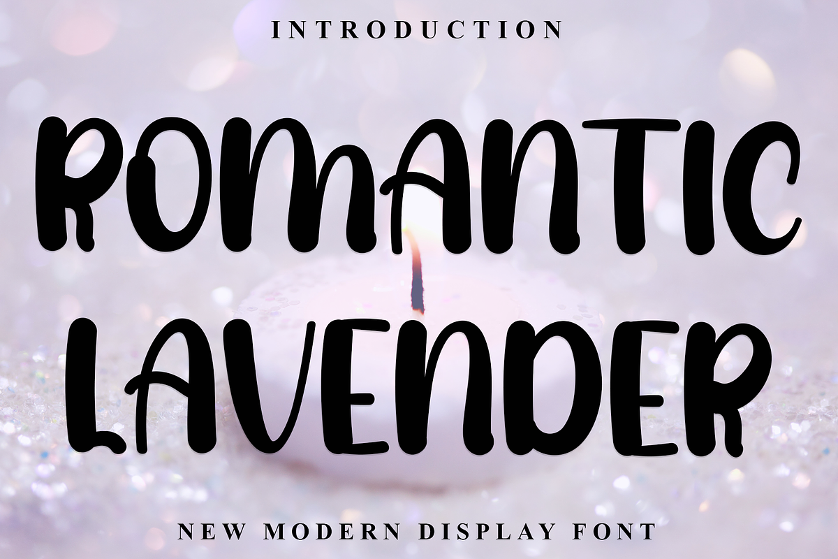 Romantic Lavender, a Sans Serif Font by InermediaSTUDIO (Photo 1 of 8)