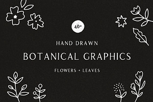 Hand Drawn Botanical Graphics