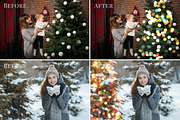 Christmas Trees photo overlays, a Layer Style Add-On by BrownLeopard (Thumbnail 7 of 8)