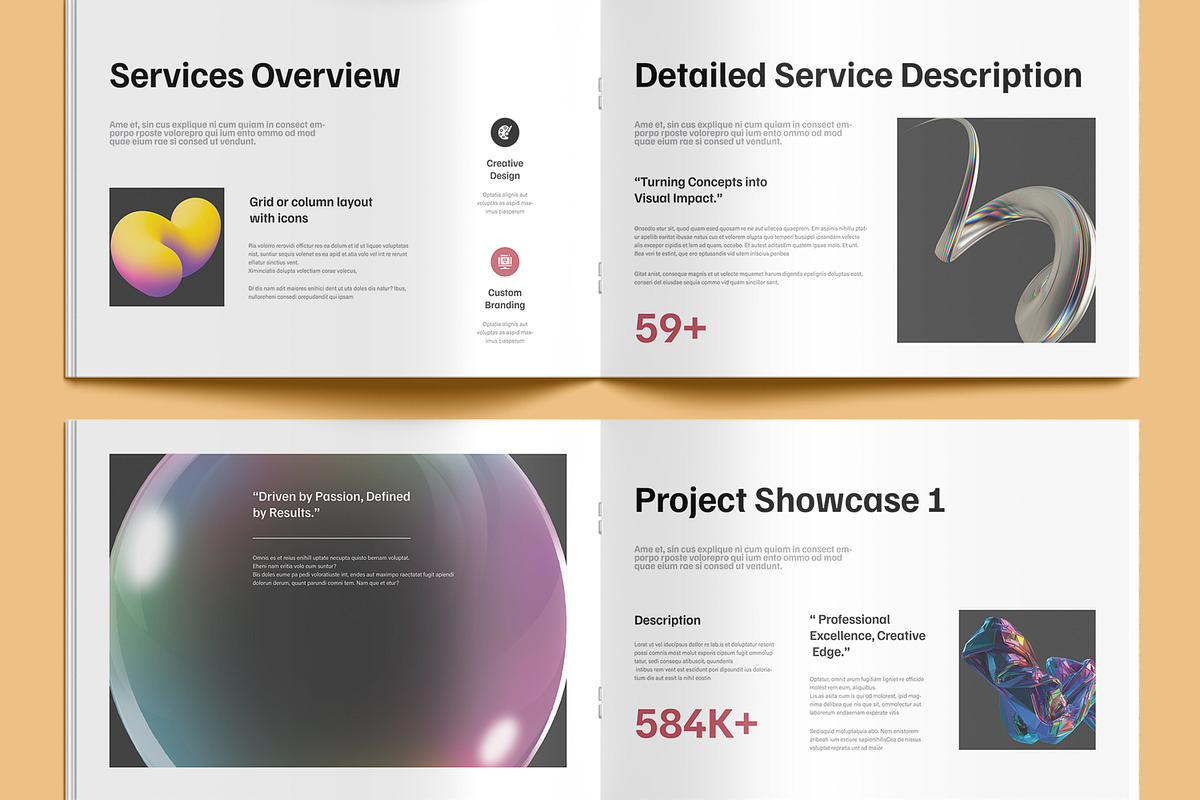 Professional Identity Brand Kit preview 4