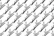12 Floral Seamless Patterns Set, a Pattern Graphic by Sunset&Sea Design (Thumbnail 4 of 4)