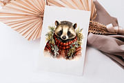 Winter animals, Forest dwellers, an Animal Illustration by Hello My Print (Thumbnail 8 of 9)