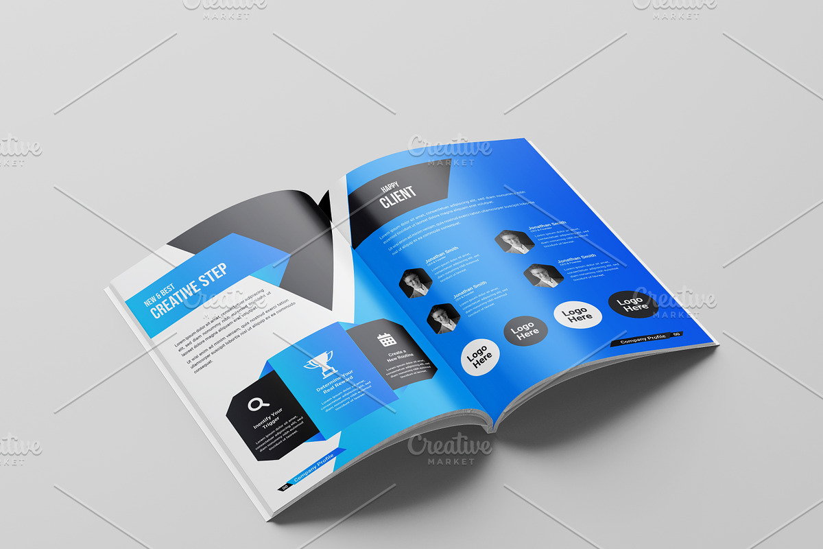 Multipurpose business brochure, a Brochure Template by gstudiovect21 (Photo 5 of 7)