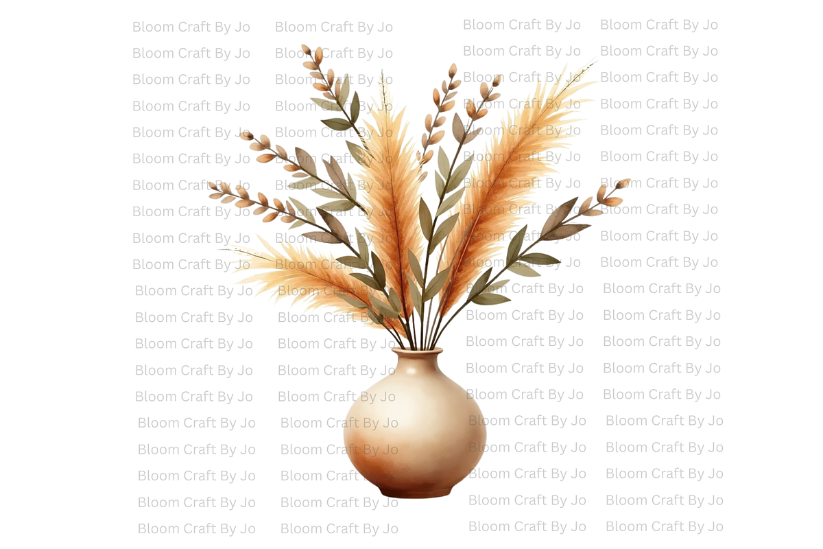 Mixed Bundle - Terracotta Flowers, a Decorative Illustration by Bloom Craft Creations (Photo 3 of 20)
