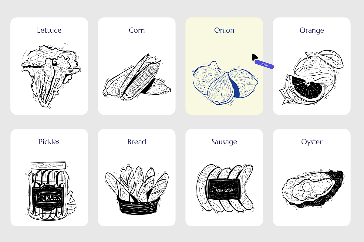 38 Illustration | Grocery Store, a Food Illustration by Directico Design Kit (Photo 8 of 11)