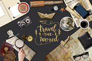 Travel Scene Mock-up Big Pack, a Product Mockup by PSD Market (Thumbnail 1 of 16)