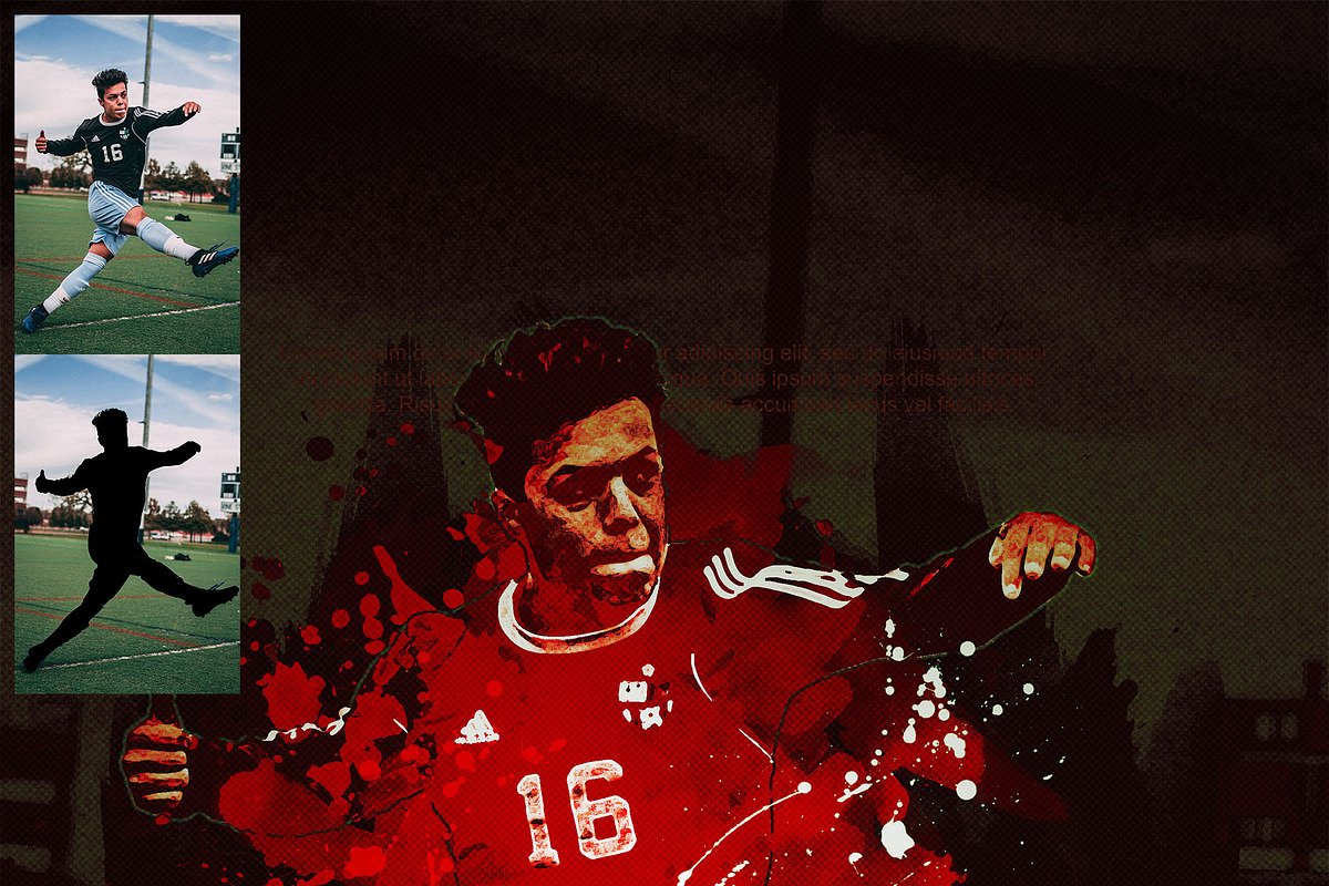Modern Art Photoshop Action, an Action Add-On by AndriyFM (Photo 4 of 20)