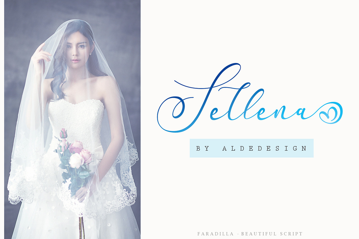 Faradilla / Beautiful Script preview 4