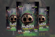 Halloween Flyer Template, a Flyer Template by Hotpin (Thumbnail 2 of 2)