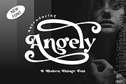 Angely, a Serif Font by Kenrichi (Thumbnail 1 of 7)