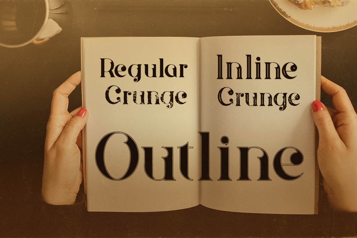 Hurley - Vintage Style Font preview 2