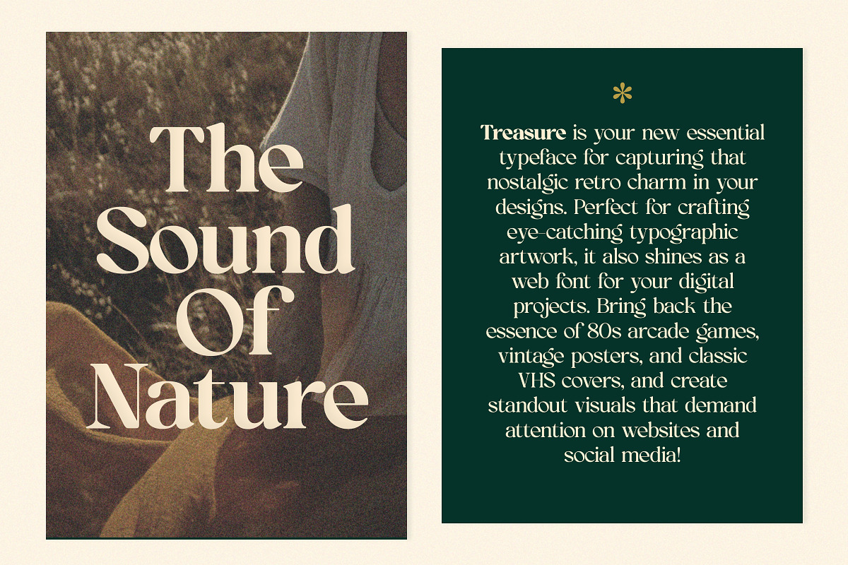 OV Treasure Retro Serif Font Family, a Serif Font by OV Type (Photo 20 of 21)