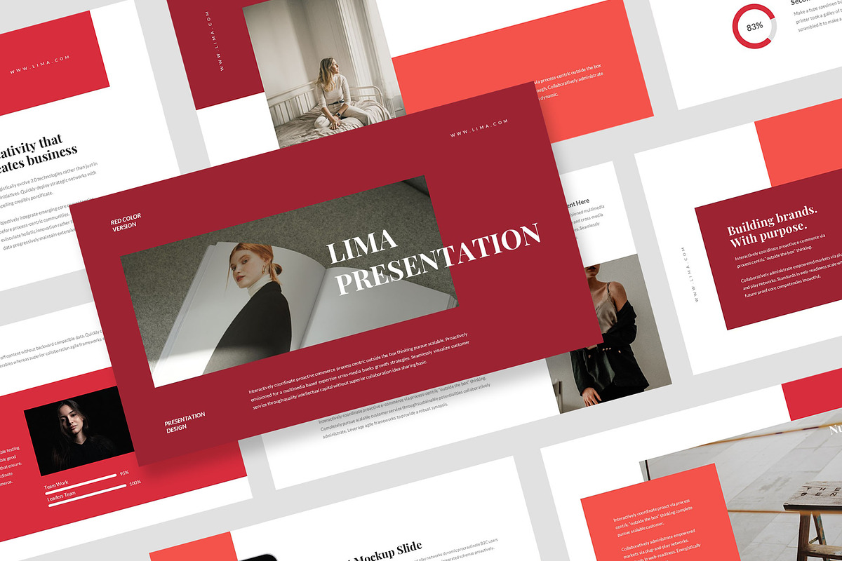 Lima : Talent Proposal Powerpoint, a Presentation Template by Punkl Camp (Photo 1 of 16)