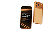 iPhone 17 Pro Mockup - 5 Scenes, an iPhone Mockup by Modern Studio (Thumbnail 6 of 7)