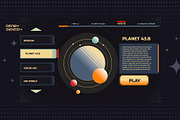 Retro Space UI. Set of 100 elements, an Object Graphic by Olga Ryzychenko (Thumbnail 8 of 10)