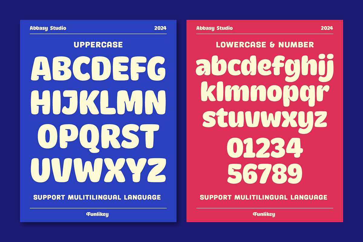 Funlikey, a Sans Serif Font by Abbasy Studio (Photo 3 of 9)