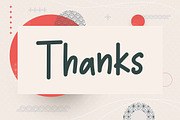 Akatsuki Display Font, a Handwritten Font by Zelda Graphic (Thumbnail 6 of 6)
