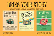 Retro Serif Font - Wondering Miracle, a Serif Font by Say Studio (Thumbnail 4 of 10)