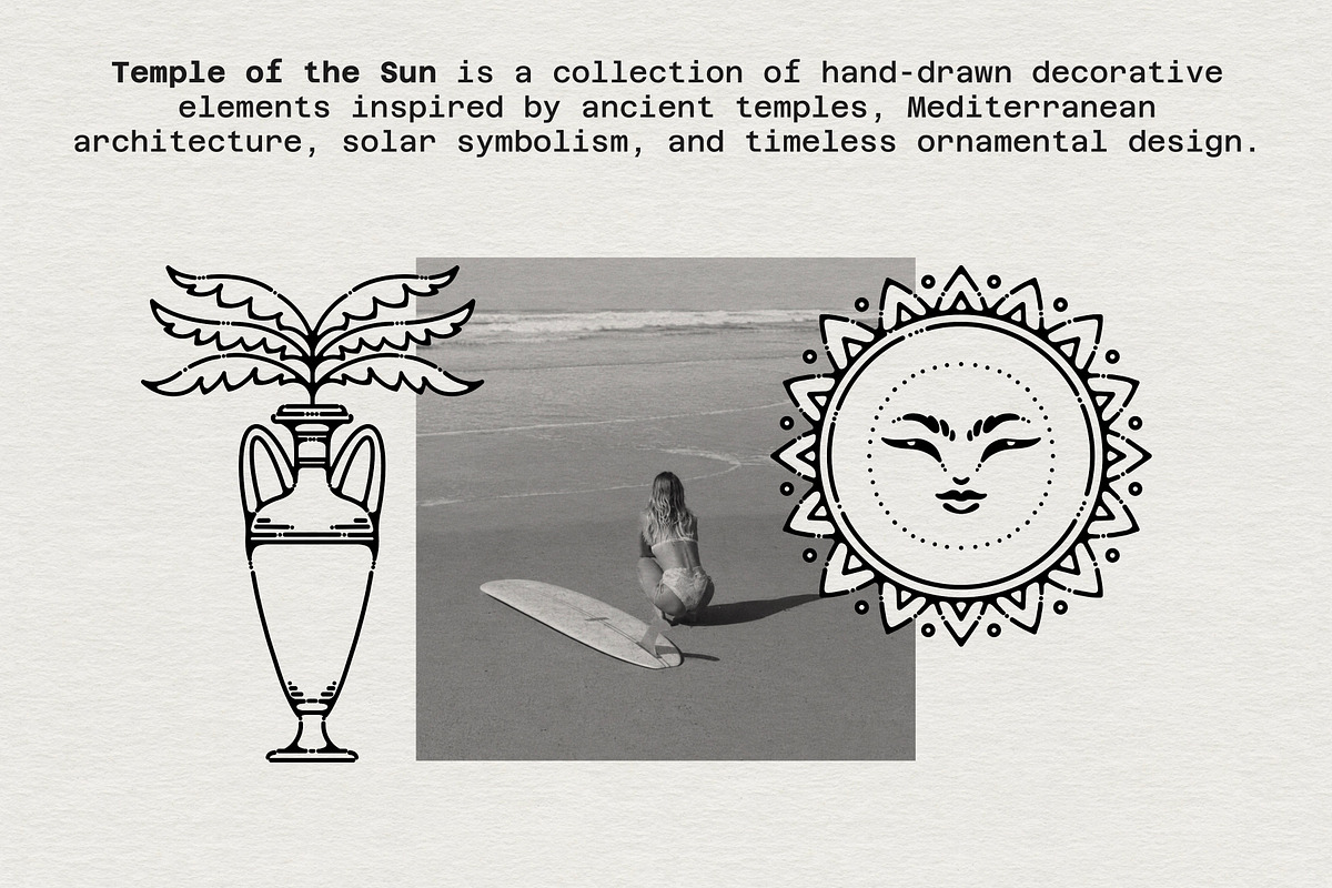 Temple Of The Sun /summer collection, an Object Illustration by heyXeni (Photo 3 of 9)