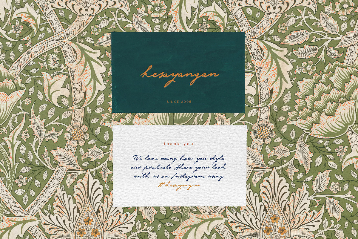 HaleuangKatineung Handwritten Script, a Handwritten Font by Perplexitics (Photo 5 of 9)
