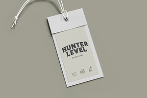 Hunter Level - Serif Vintage Font