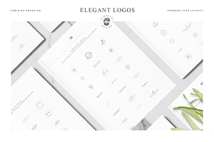 50 Elegant Premade Logo Templates