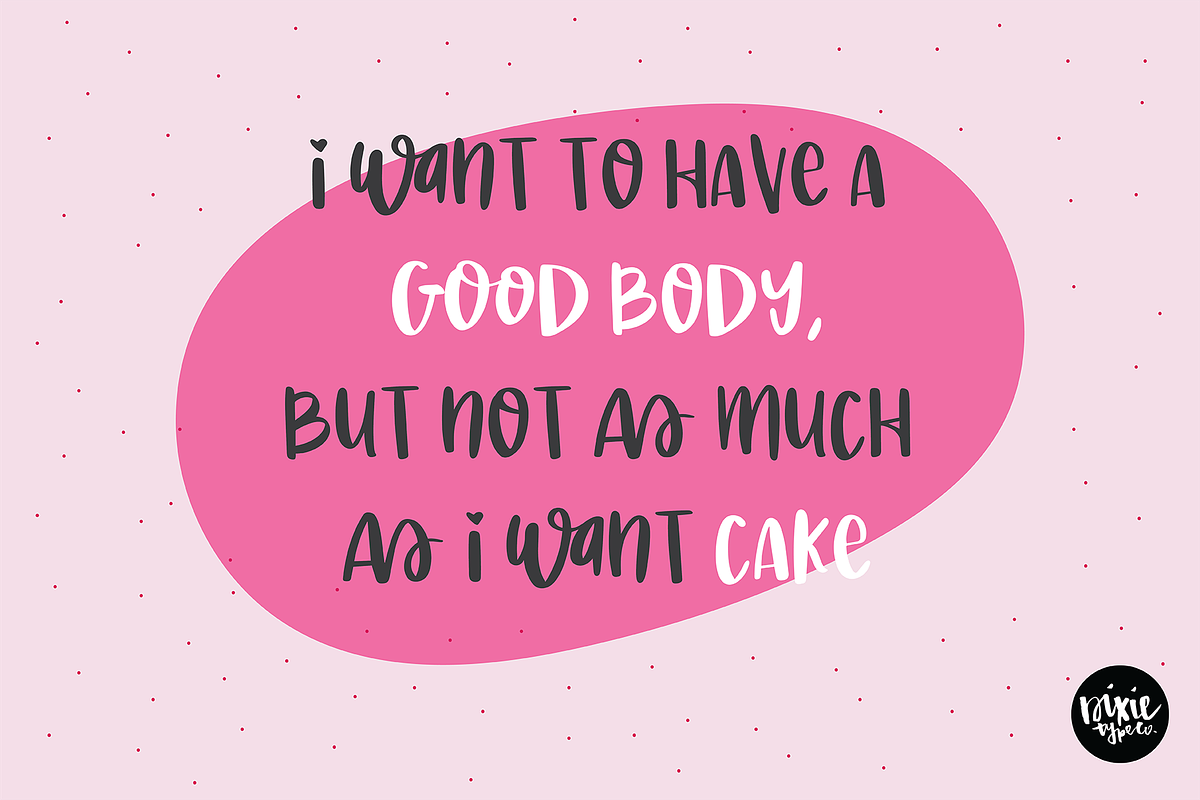 BERRY PASTRY Handwritten Script Font preview 3