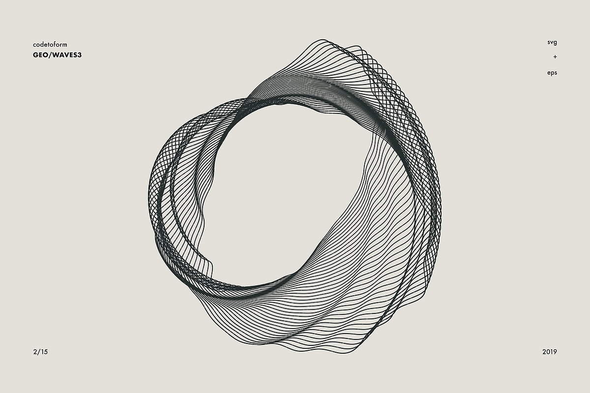 GEO_WAVES3 Vector Pack, a Background Graphic by codetoform (Photo 5 of 17)