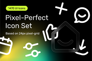 1470 UI Icons | Pixel-Perfect Icons, an Outline Icon by Pixel-Perfect