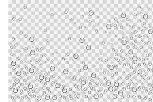 Realistic Rain Drops, Air Bubblies