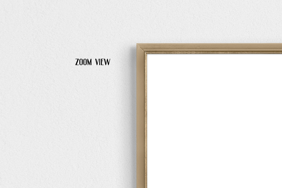 Isolated Old Frames Mockup, a Print Template by Dorado Stock (Photo 6 of 7)