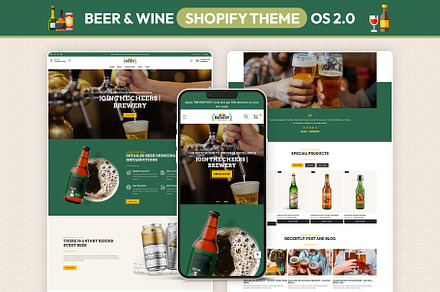 Wine & Beer Shopify Theme, a Shopify Template by LogicGo Shopify Experts