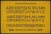 Boneyard Cruiser Typeface, a Sans Serif Font by alit design (Thumbnail 14 of 20)