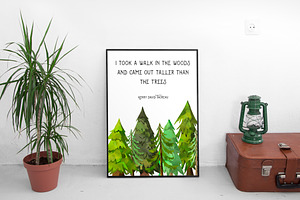 Wall Art: Quotes, Woods, Rustic