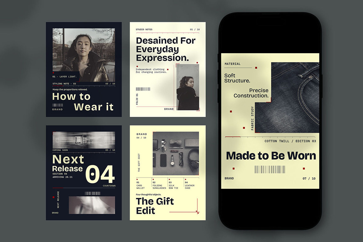 Artbook Retail System Templates, a Social Media Template by Pitchlook.Studio (Photo 3 of 3)