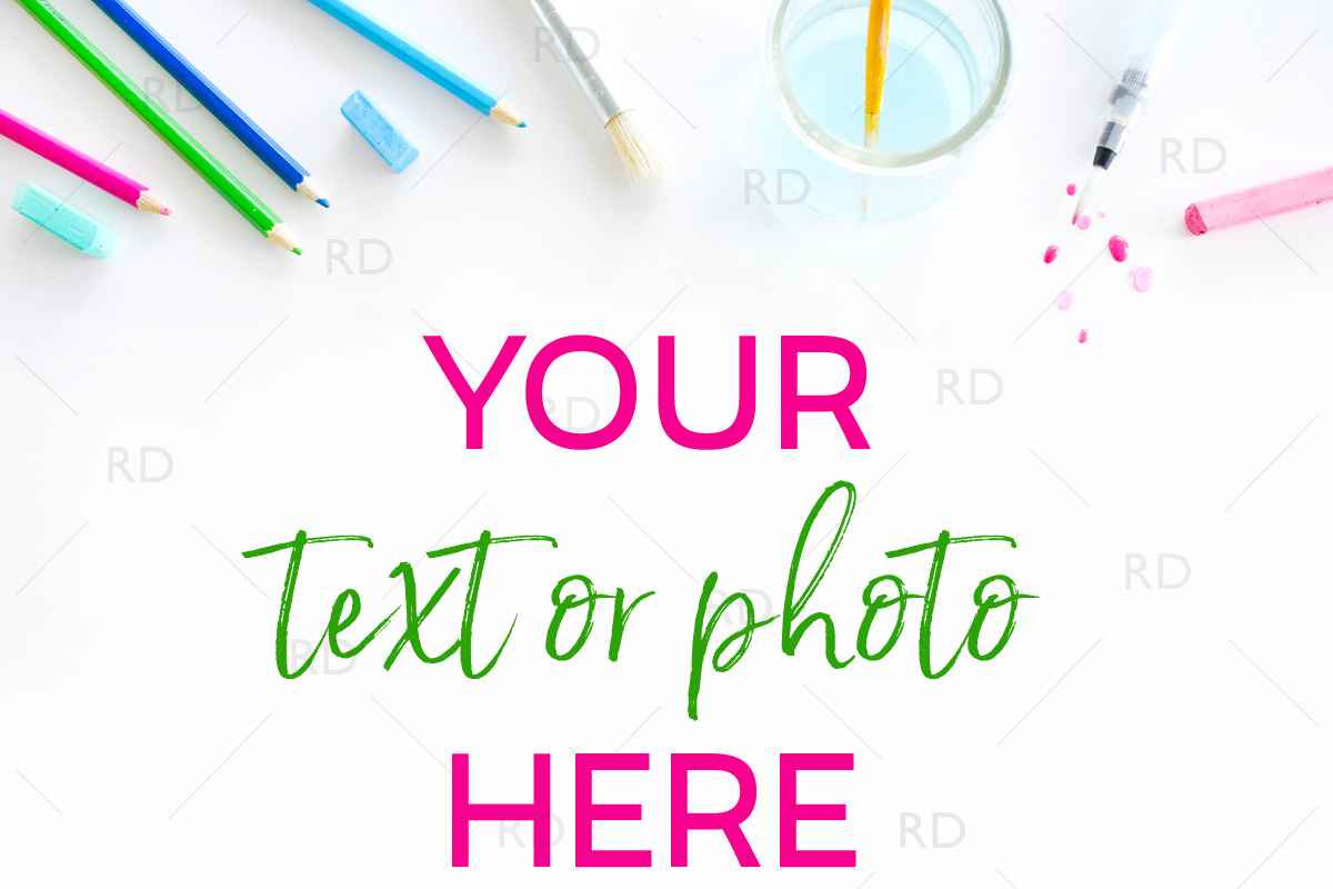 Styled Stock Photography: Art Pack, a Print Template by RissDesign (Photo 3 of 4)