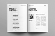 Company Profile Template, a Brochure Template by E-Type (Thumbnail 2 of 7)
