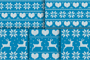 Set of 27 Christmas seamless pattern, a Pattern Graphic by Tori Design (Thumbnail 4 of 4)
